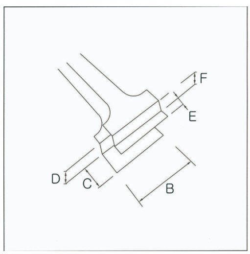 RU-0-AXAL 고정밀 내부식성 트위저, Rubis®, AXAL Superior Tweezers