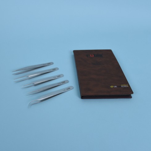 고정밀 트위저 세트 ,Rubis® High Precision Tweezer Set Ⅰ