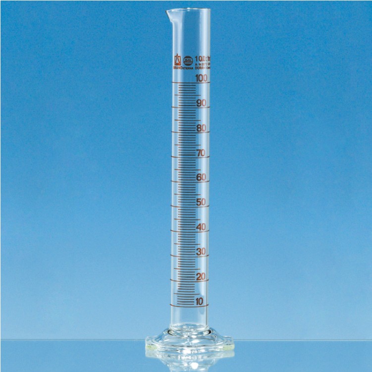 메스 실린더, Class A + Batch 보증서 Measuring Cylinder, BLAUBRAND®