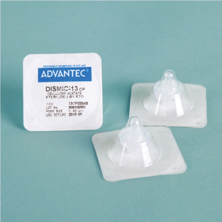 CA 멸균 시린지 필터 (Advantec) Cellulose Acetate Syringe Filter, Sterile
