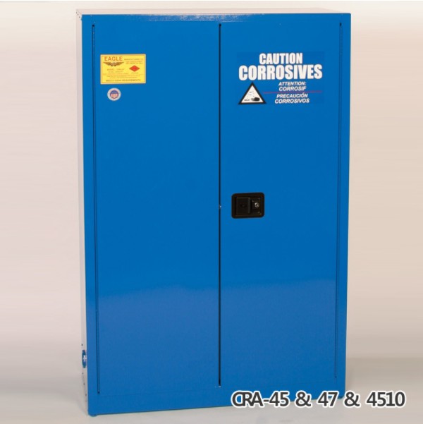 산 및 부식성용 안전 캐비넷, Poly Shelf & Bottom Tray Acid & Corrosive Flammable Safety Cabinet