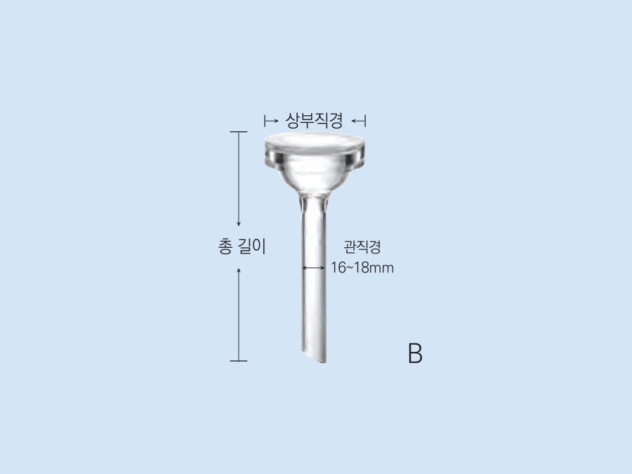 S.S 여과장치용 휠타서포트 고무마개 Type