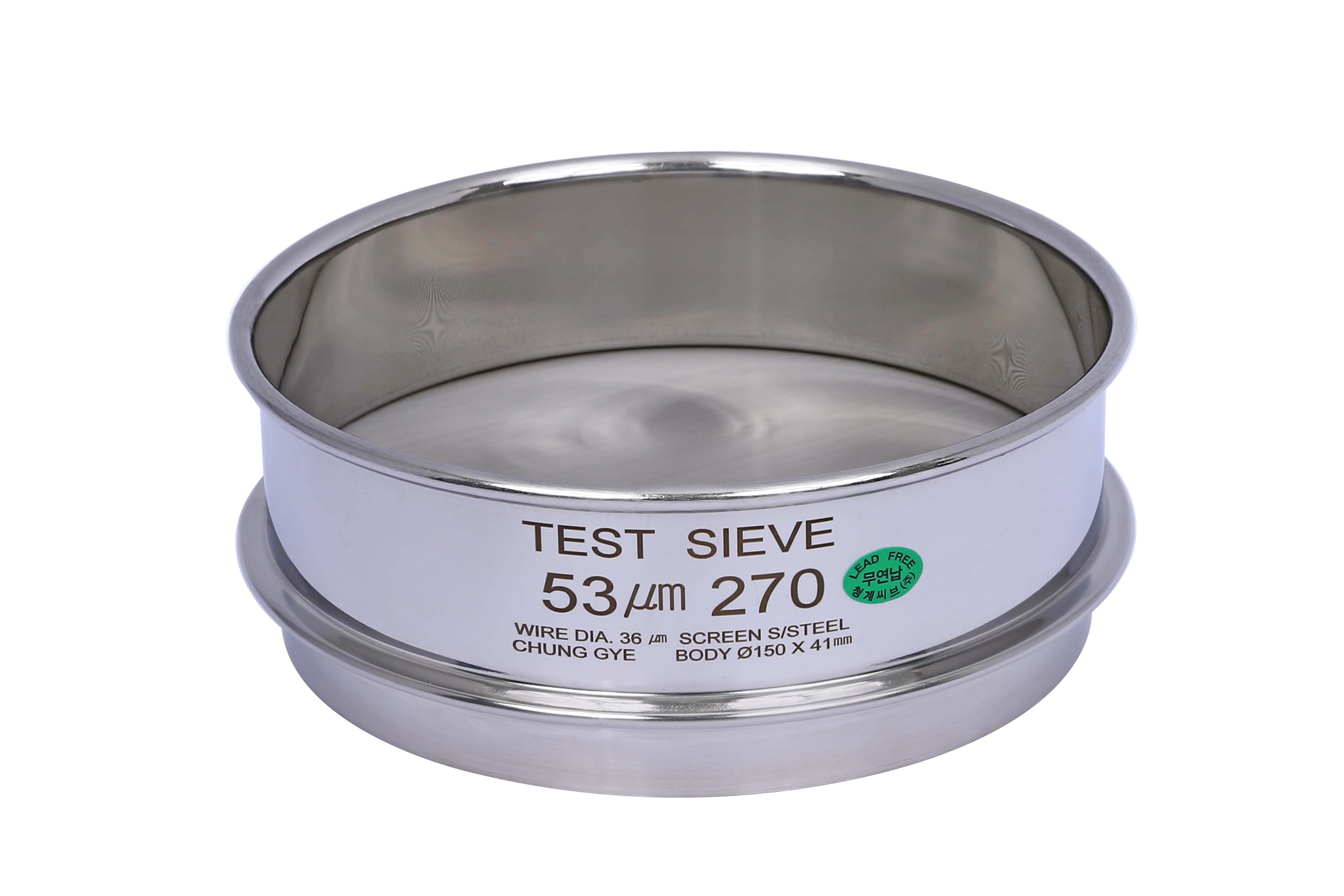 국산 Stainless 씨브망 150mm (325메쉬,45um)