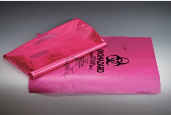 멸균 비닐백 Benchtop biohazard Bags