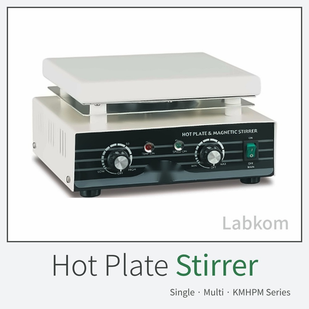 핫플레이트 & 마그네틱 교반기 Hot Plate & Magnetic Stirrer KMHPM Series