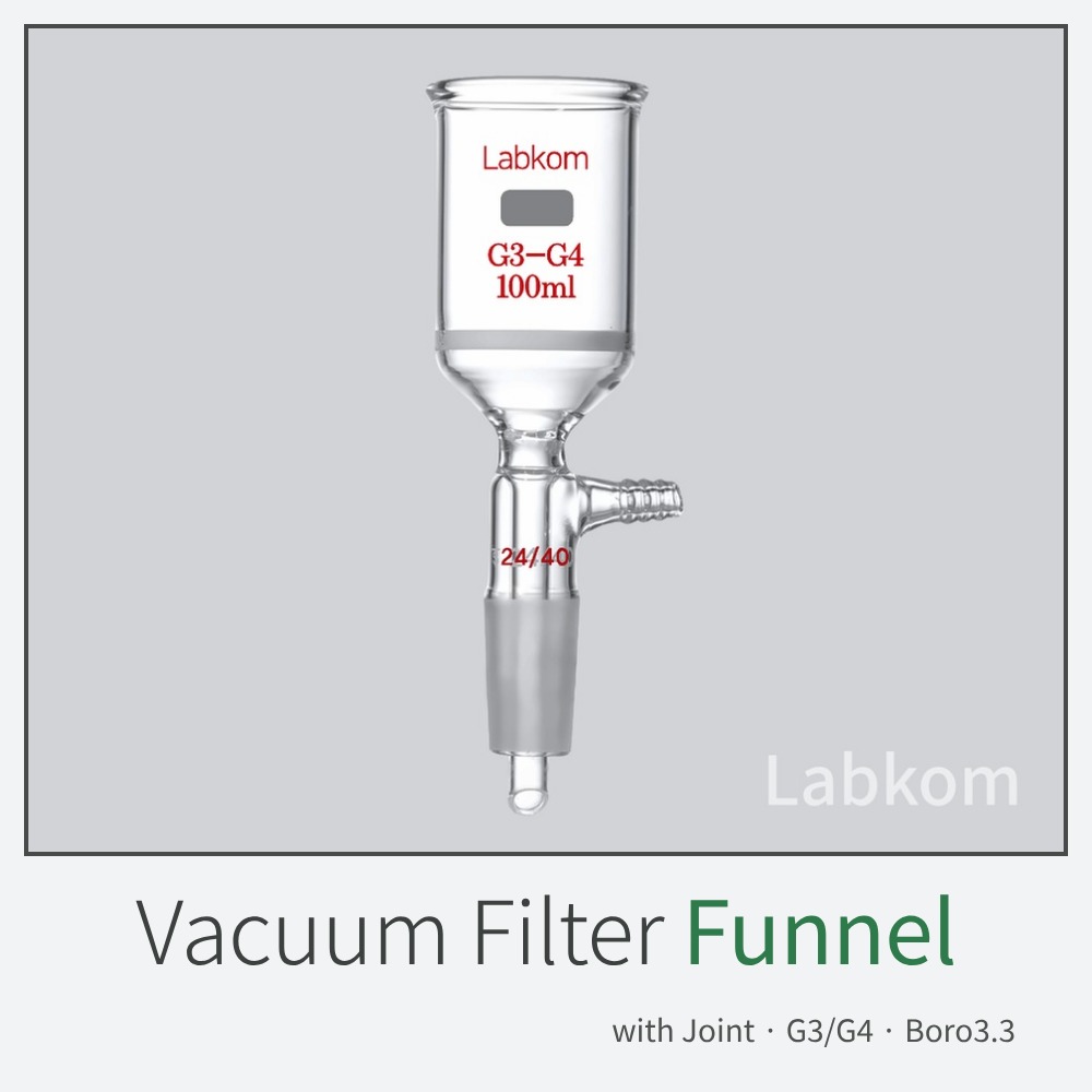 조인트 진공여과 깔대기 글라스필터 Filter Funnel Buchner Boro3.3 14/20 24/40 G3 G4