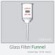 글라스휠타 깔대기 유리필터 부크너깔대기 Glass Filter Funnel Boro3.3 G1 G2 G3 G4