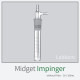임핀저 미지트 Midget Impinger Boro3.3 30ml 100ml 휠타무